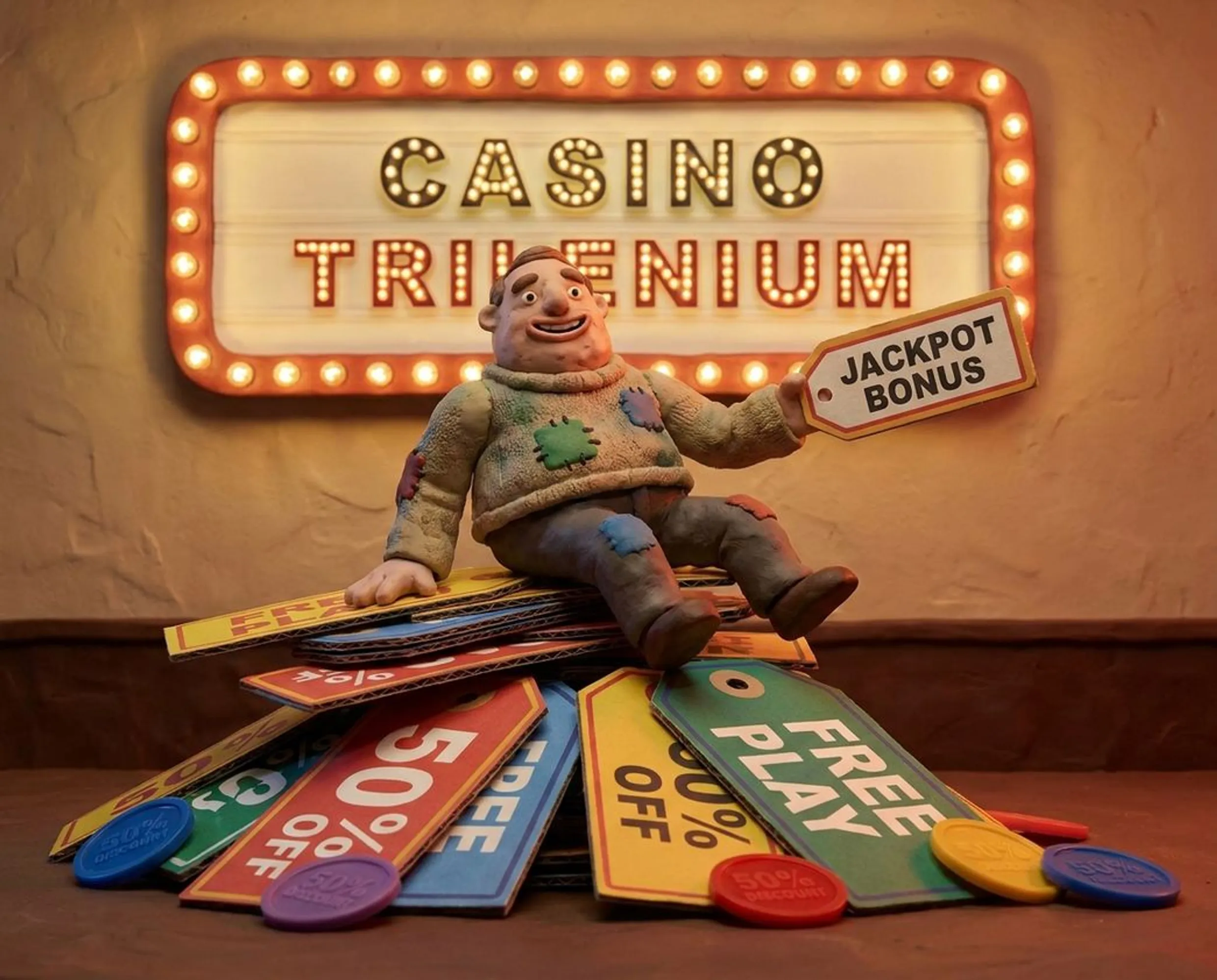 Ingresa tu código promocional en Casino Trilenium